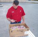 Wade W5ERX checks out the candy